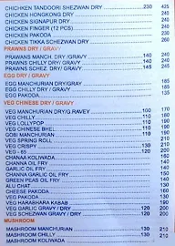 Hotel Aditi menu 2