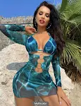 Printing And Dyeing Lake Blue