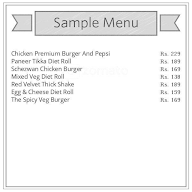 Indiana Burgers menu 1