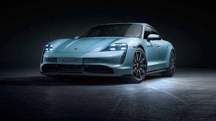 The 2020 Porsche Taycan 4S.