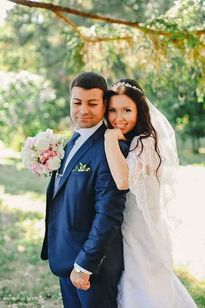 Fotografo di matrimoni Nadezhda Nikitina (nadezhdanikitina). Foto del 27 ottobre 2015