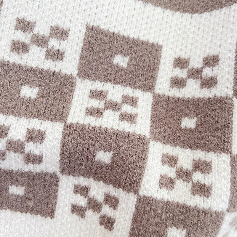 Title 12, Koreaanse geruite vest voor kinderen, ideaal vo...