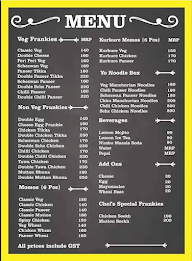 Tibb's Frankie - Serving Rolls Since 1969 menu 1