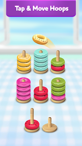 Screenshot Hoop Stack 3D - Color Sort