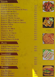 The Flavours Feast menu 1