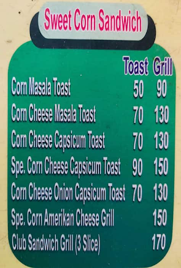 Riddhi Siddhi Farm menu 