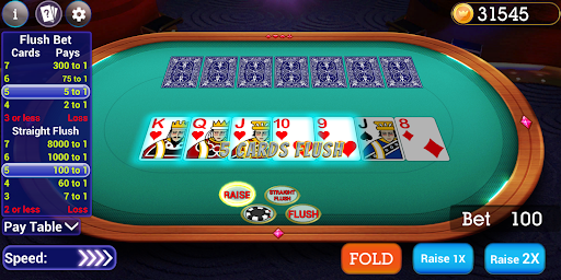 Screenshot High Card Flush Poker