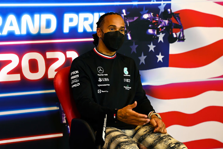 Lewis Hamilton says he and F1 championship rival Max Verstappen have limited communication off the track.