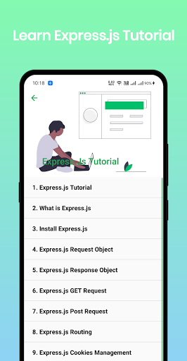 Screenshot Learn Node.js