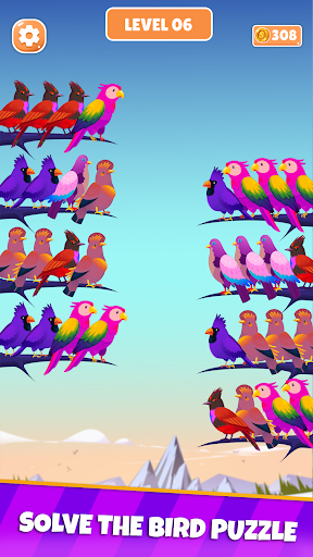 Bird Sort: Color Sort Puzzle