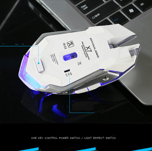 Title 5, X7 Wireless Gaming Mouse Unleash your gaming po...