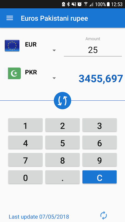 Euro To !   Pakistan Rupee Eur To Pkr Converter Android Apps Appagg - 