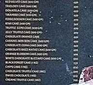 Xocolat Chocolatiers Cafe & Bakery menu 1