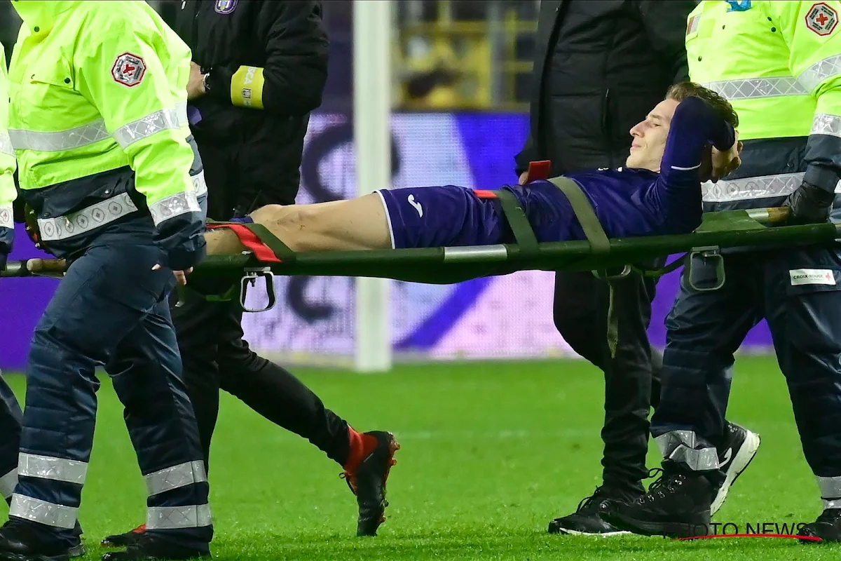 Yari Verschaeren : Anderlecht fixé sur sa blessure et sa durée d'absence