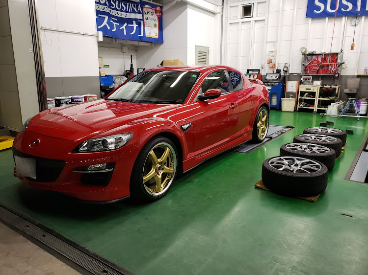 RX-8のrx-8・RAYS・エアロ・ホイール交換に関するカスタム事例の投稿画像4枚目