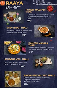 Raaya menu 2