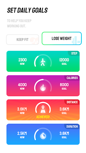 Screenshot Step Tracker - Step Counter