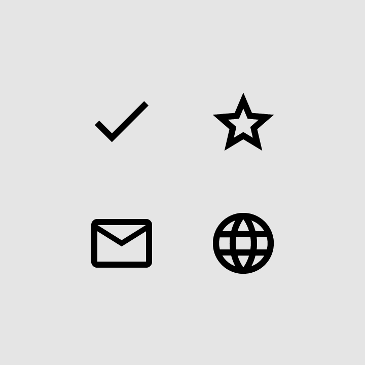 System icons - Material Design