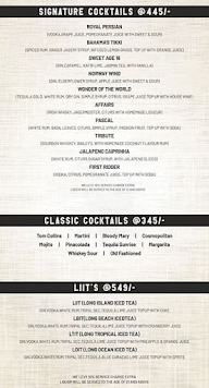 My Bar Headquarters menu 8