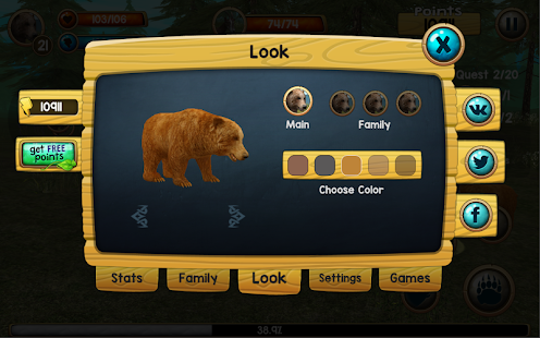 Wild Bear Simulator 3D Screenshot