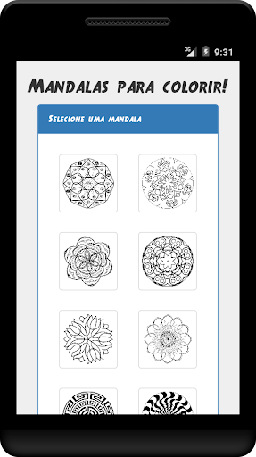 Mandalas para colorir