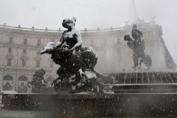 La neve tra le Naiadi... di paoloborg