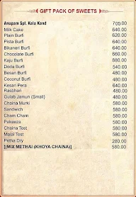 Anupam Sweets menu 3