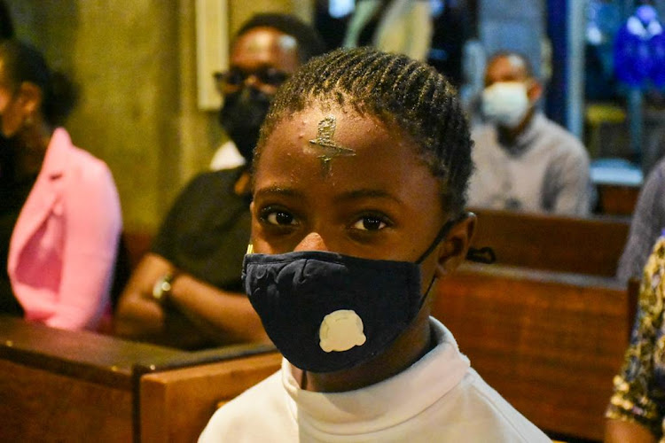 Catholics gather at the Consolata Shrine Catholic Church, in Westlands, Nairobi, to celebrate the Ash Wednesday.