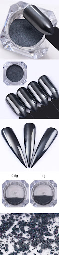 Title 6, 1g Diamond Bottled Pure Black Electroplating Po...