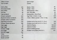 Cafe And More menu 1