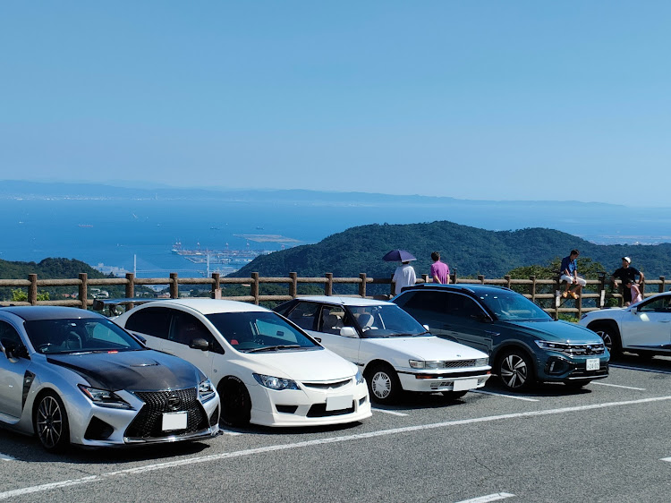 スプリンターの芦有ドライブウェイ 東六甲展望台・紫陽花・あじさいコラボ・あじさいと愛車・ネオクラに関するカスタム事例の投稿画像4枚目