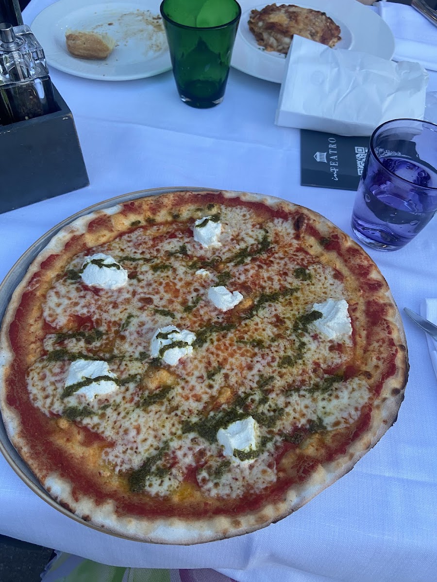 Gluten-Free Pizza at Ristorante In Teatro