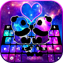 Galaxy Panda Love Theme icon