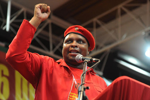 Economic Freedom Fighters' deputy president Floyd Shivambu