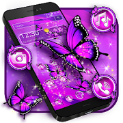 Purple Butterfly Sparkle Themes 1.1.2 Icon