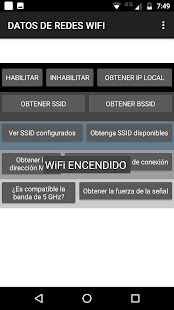 DATOS DE REDES WIFI Screenshot