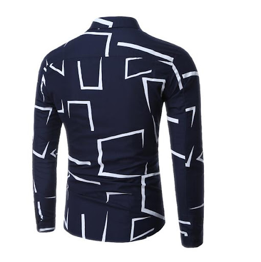 Title 6, Mens casual long sleeve floral shirt Comfort a...
