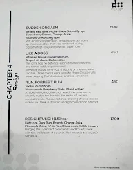 Resign Sky Bar menu 1