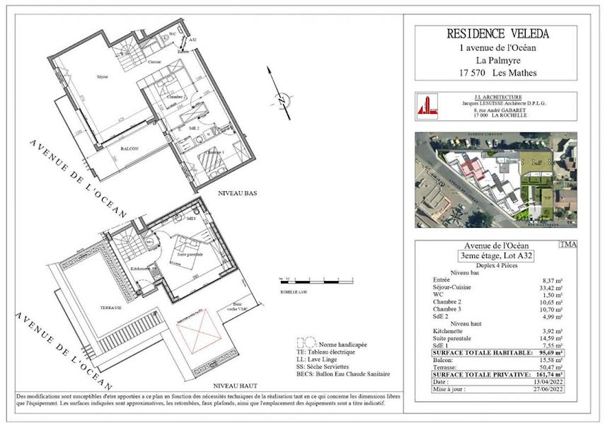 Vente duplex 4 pièces 95 m² à Les Mathes (17570), 499 800 €