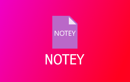 Notey - Quick notes in browser! small promo image