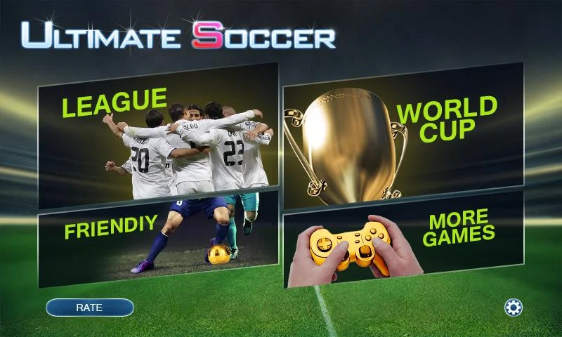    Ultimate Soccer - tela Futebol-  