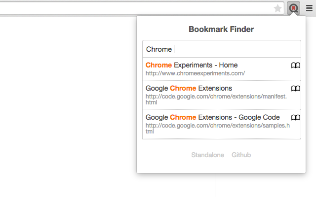 Bookmark Finder Preview image 1