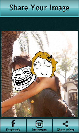 Troll Face Photo Editor