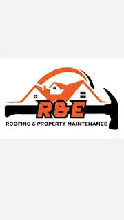 R&E Roofing And Property Maintenance Logo