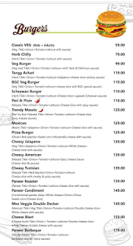 The Burger Greens Company menu 3