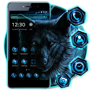 Dark Blue Wolf Theme 1.1.3 Icon