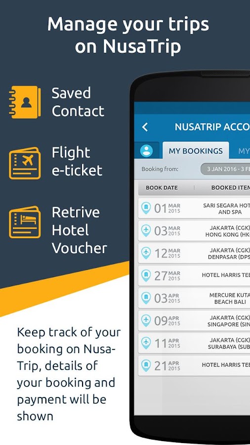 NusaTrip : Flight & Hotel - Travel Booking deals - Android