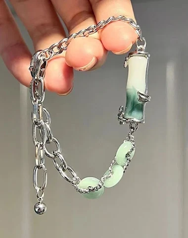 Bracelet en bambou avec boucle et d - 0