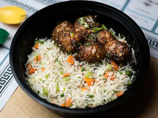 Veg Manchurian Rice Wok