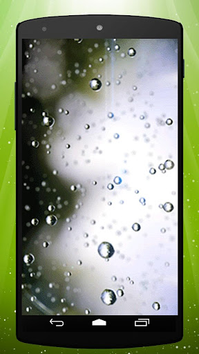 Raindrops Live Wallpaper